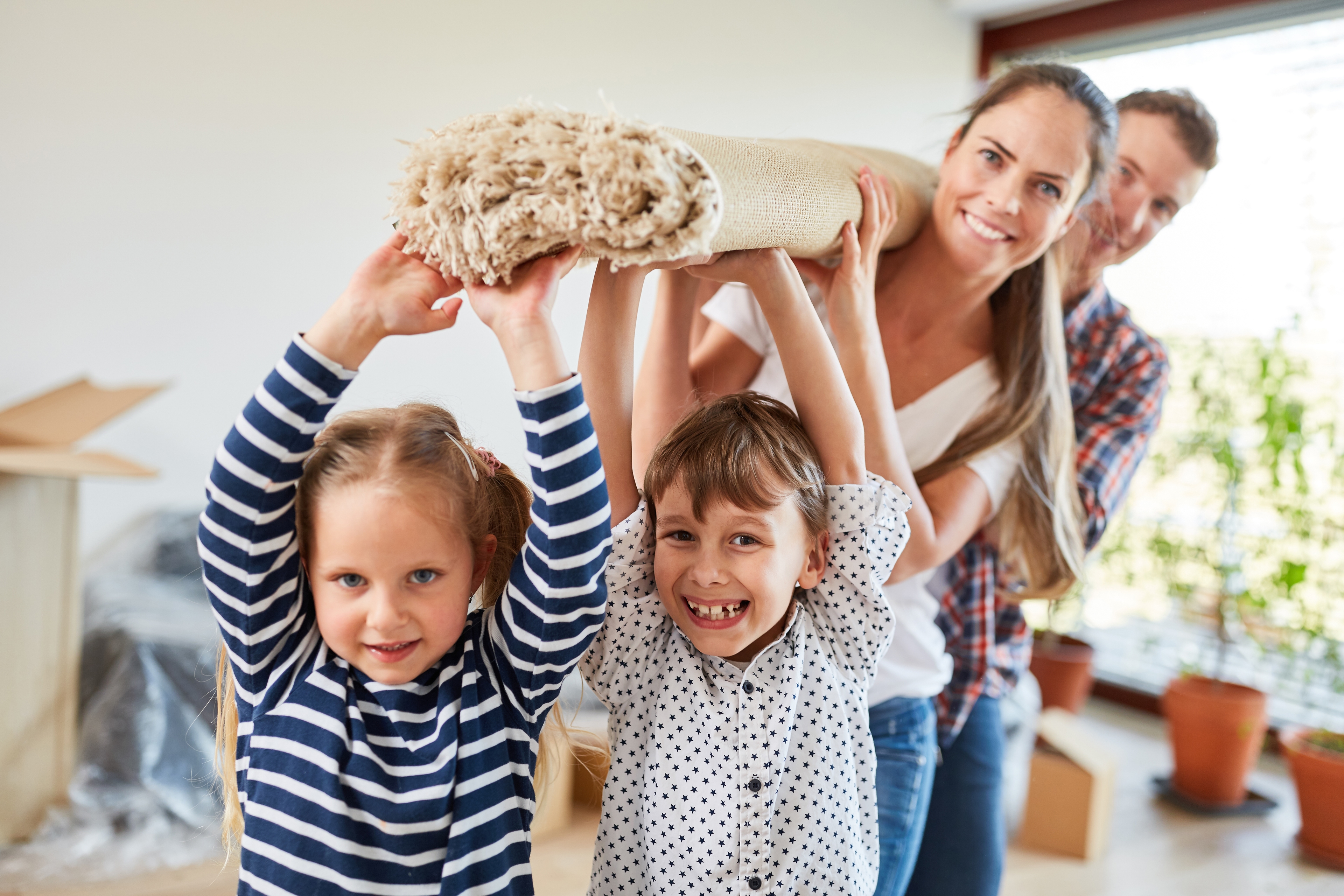 Déménager avec sa famille – Un jeu d’enfant