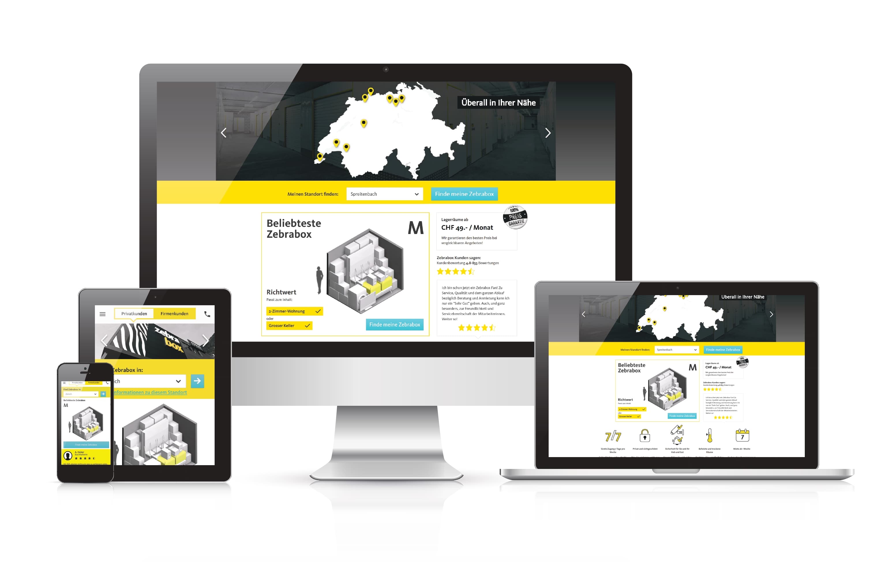 Un site Zebrabox nouvelle version